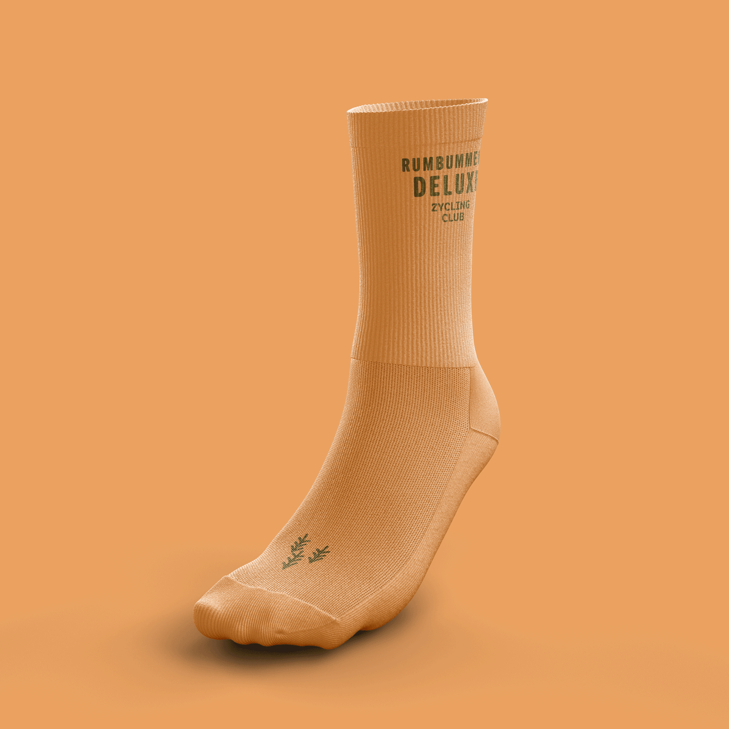 Socken | Rumbummeln Deluxe | Merino | Orange - ZYCLiSM Hamburg