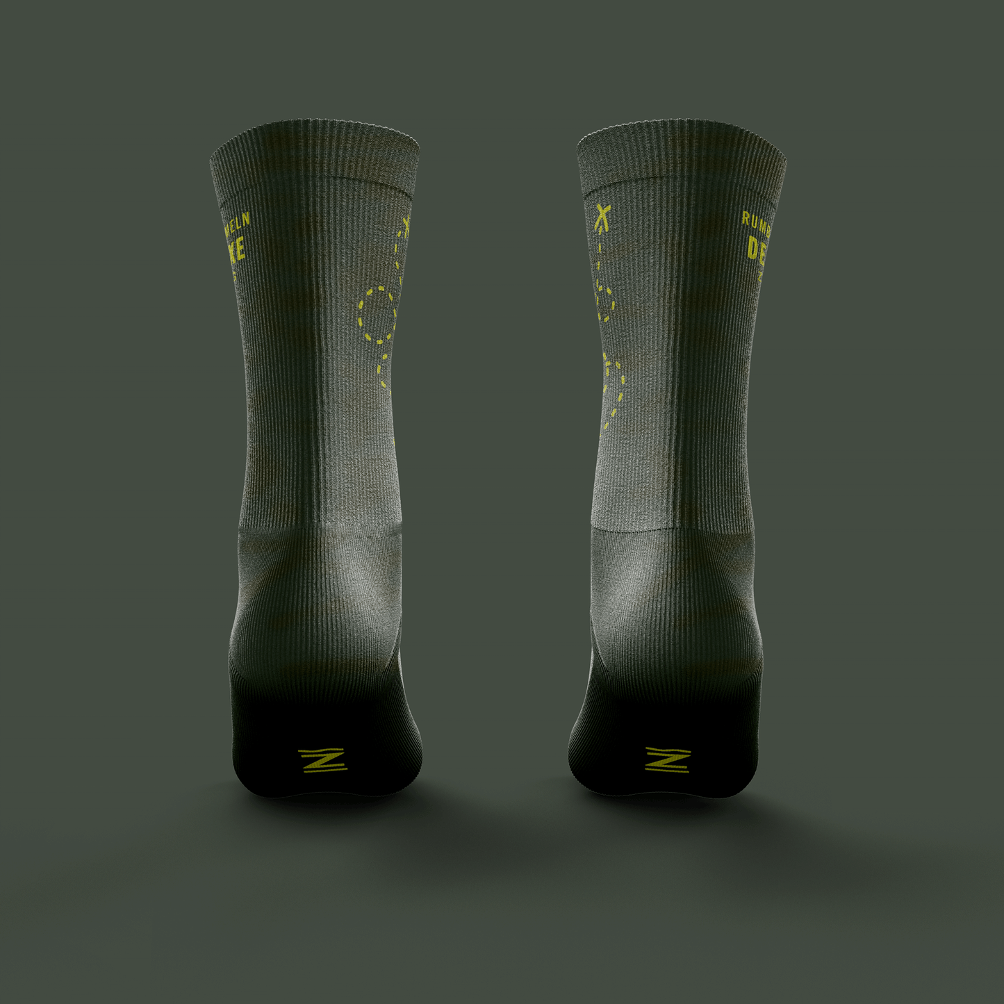 Socken | Rumbummeln Deluxe | Merino | Grün - ZYCLiSM Hamburg