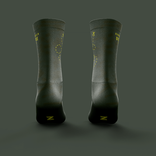 Socken | Rumbummeln Deluxe | Merino | Grün - ZYCLiSM Hamburg
