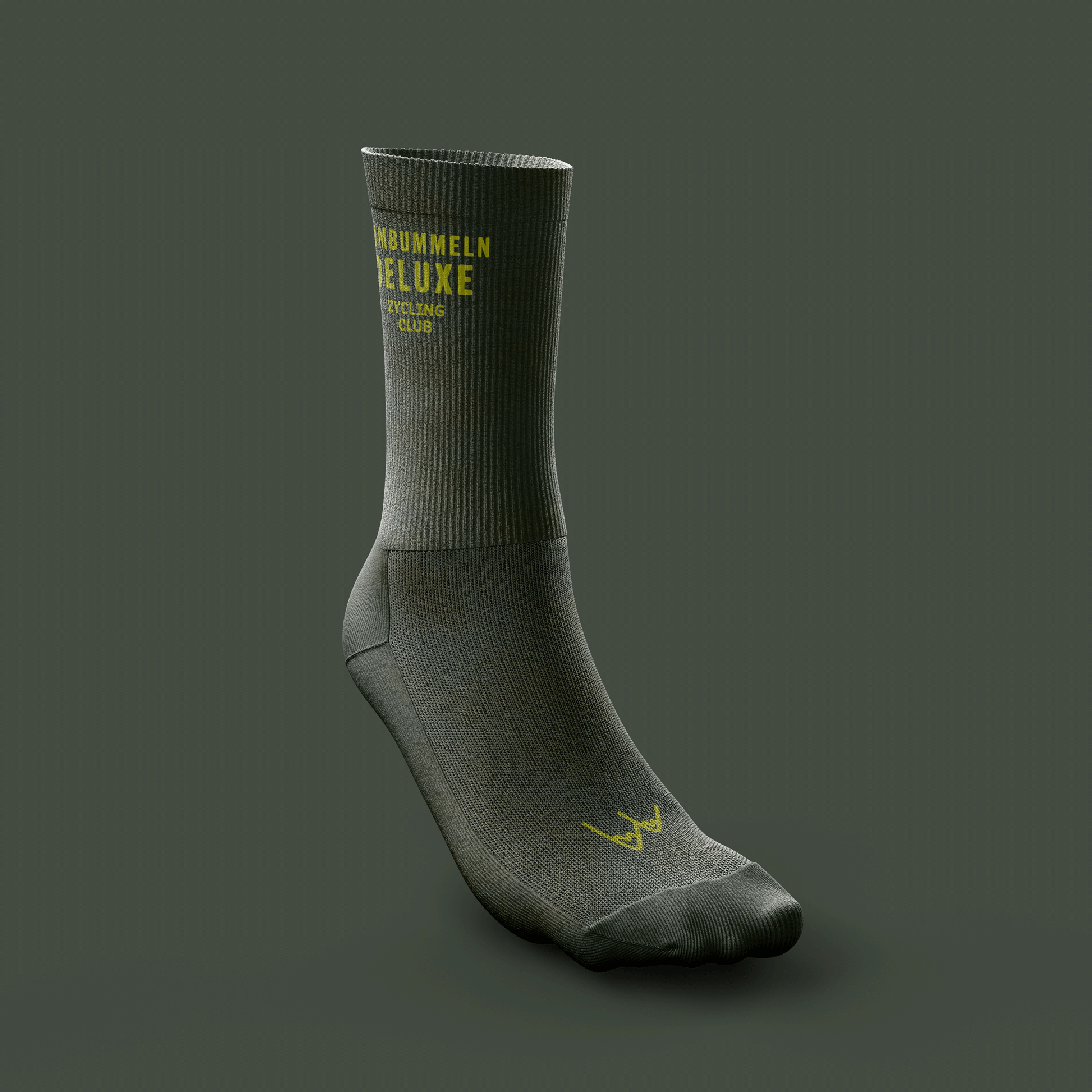 Socken | Rumbummeln Deluxe | Merino | Grün - ZYCLiSM Hamburg