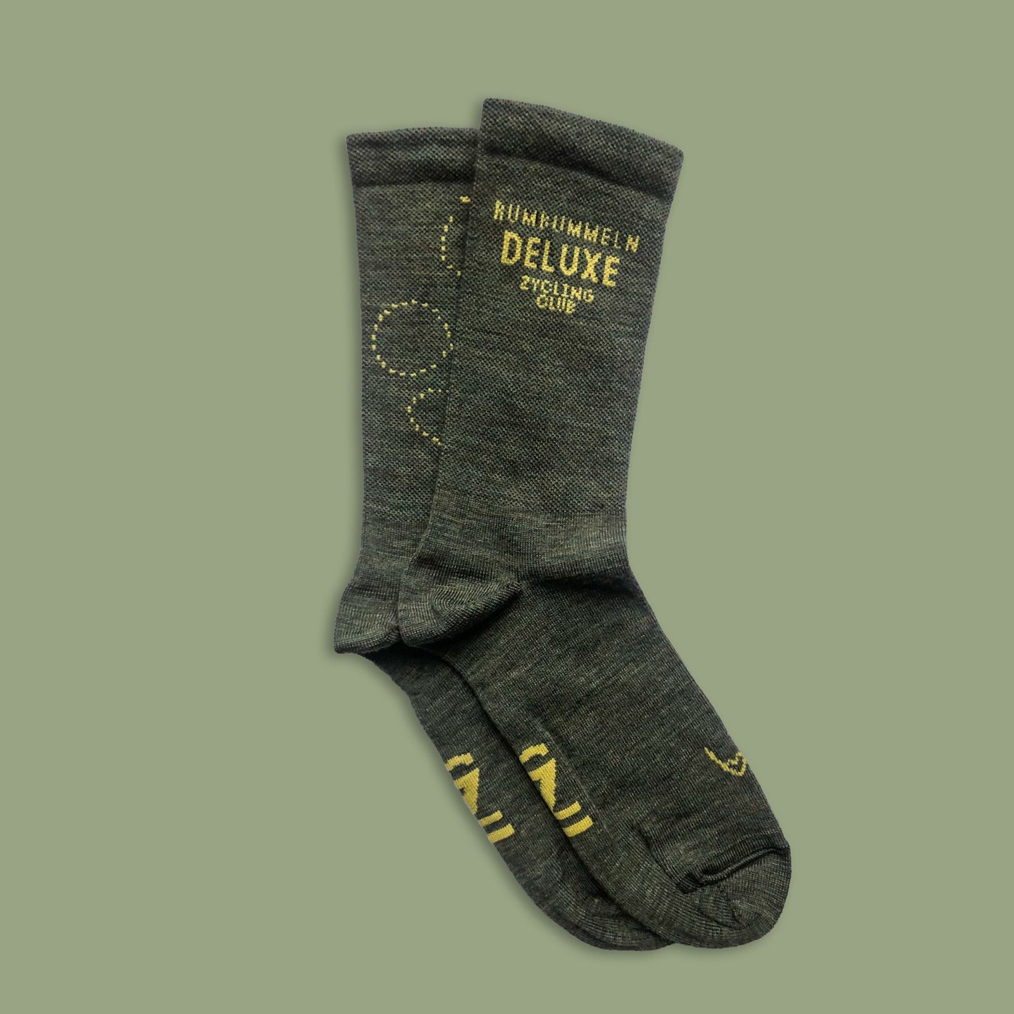 Socken | Rumbummeln Deluxe | Merino | Grün - ZYCLiSM Hamburg