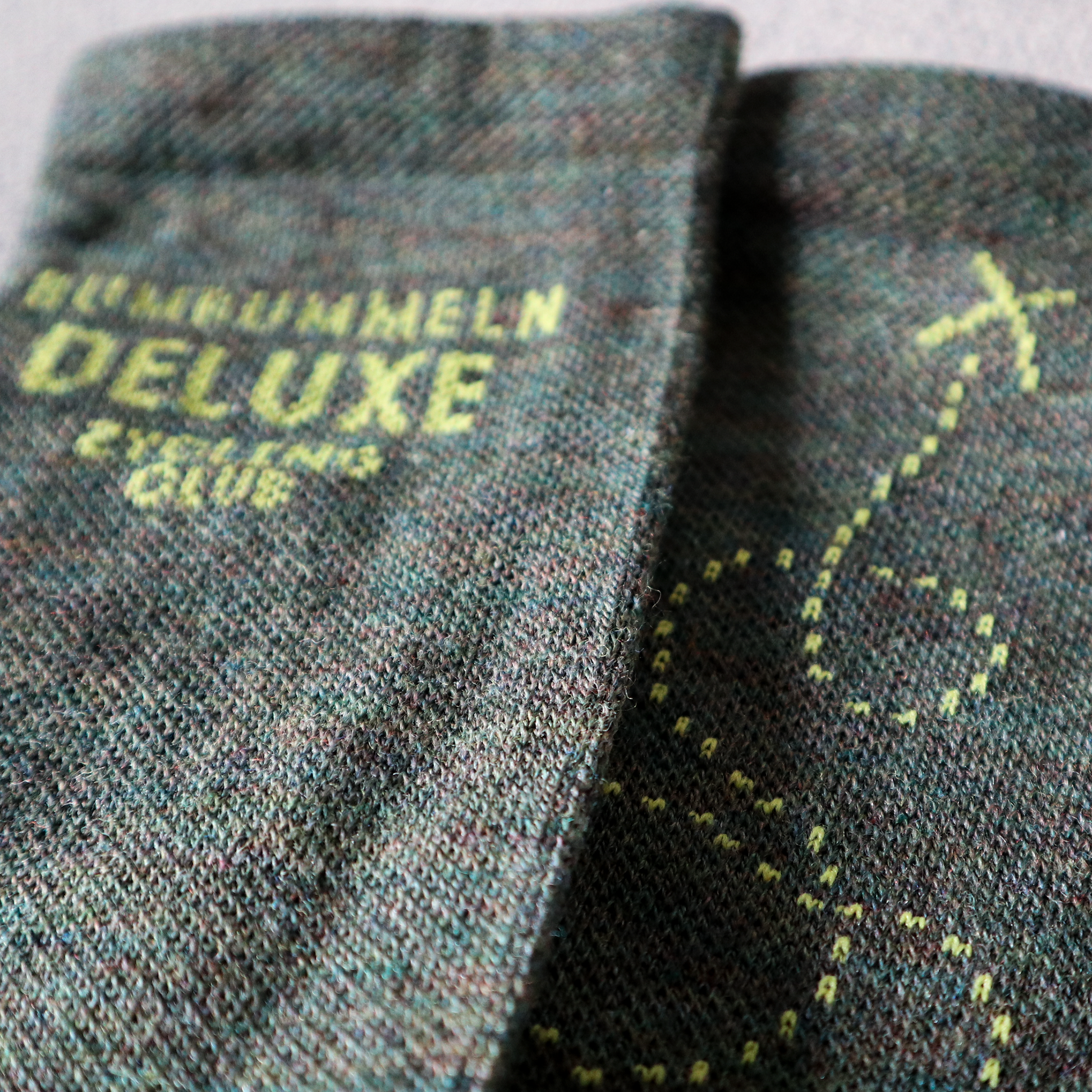 Socken | Rumbummeln Deluxe | Merino | Grün - ZYCLiSM Hamburg