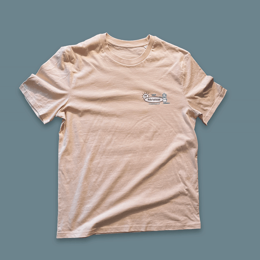 T-Shirt | Ride hydrated | Peche - ZYCLiSM Hamburg