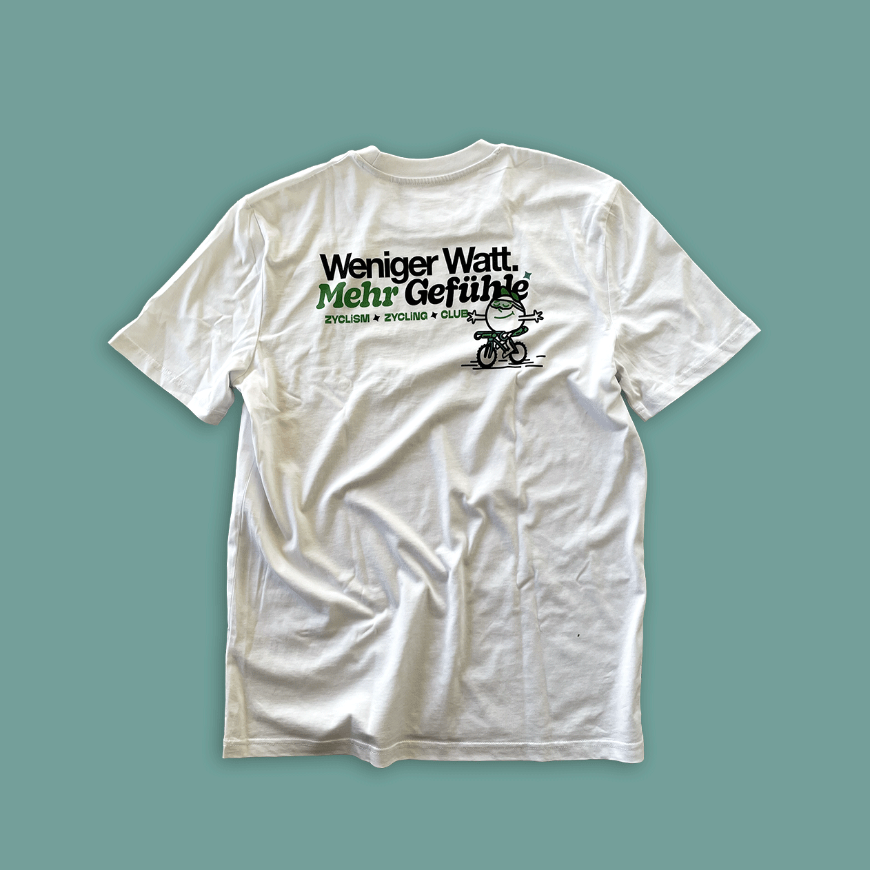 T-shirt | Ride hydrated | Off-white