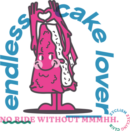 T-Shirt | Endless cake lover 2.0 | Weiß - ZYCLiSM Hamburg