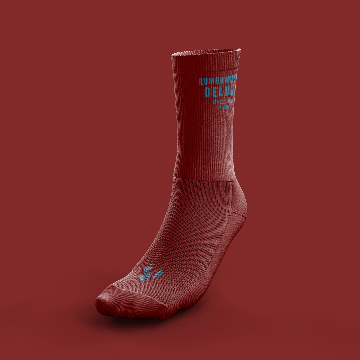 Socken | Rumbummeln Deluxe | Merino | Rot - ZYCLiSM Hamburg