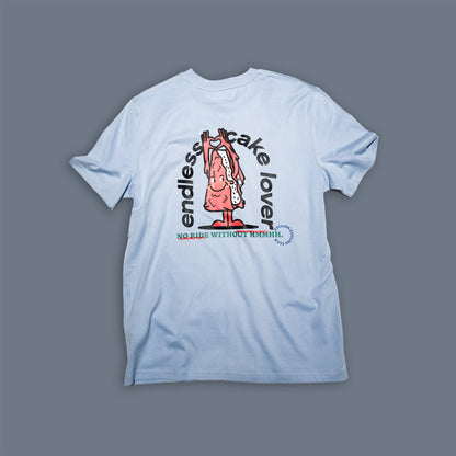 T-Shirt | Endless cake lover 2.0 | Hellblau - ZYCLiSM Hamburg