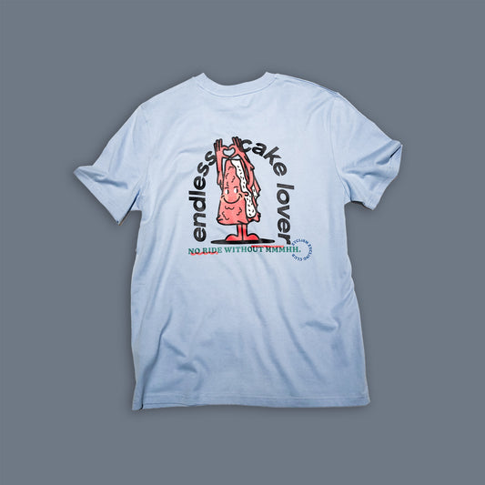 T-Shirt | Endless cake lover 2.0 | Hellblau - ZYCLiSM Hamburg