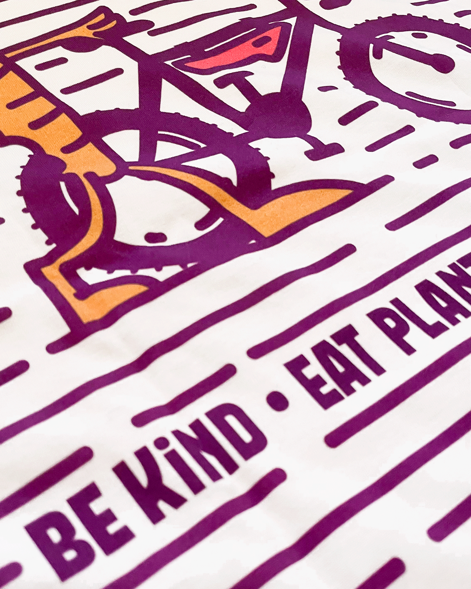 T-Shirt | Be kind 2.0 | Off White - ZYCLiSM Hamburg