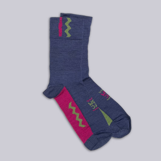 ZiGZAG | Merino | Blau - ZYCLiSM Hamburg