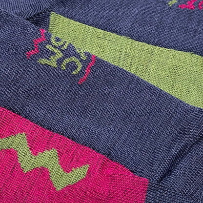 ZiGZAG | Merino | Blau - ZYCLiSM Hamburg