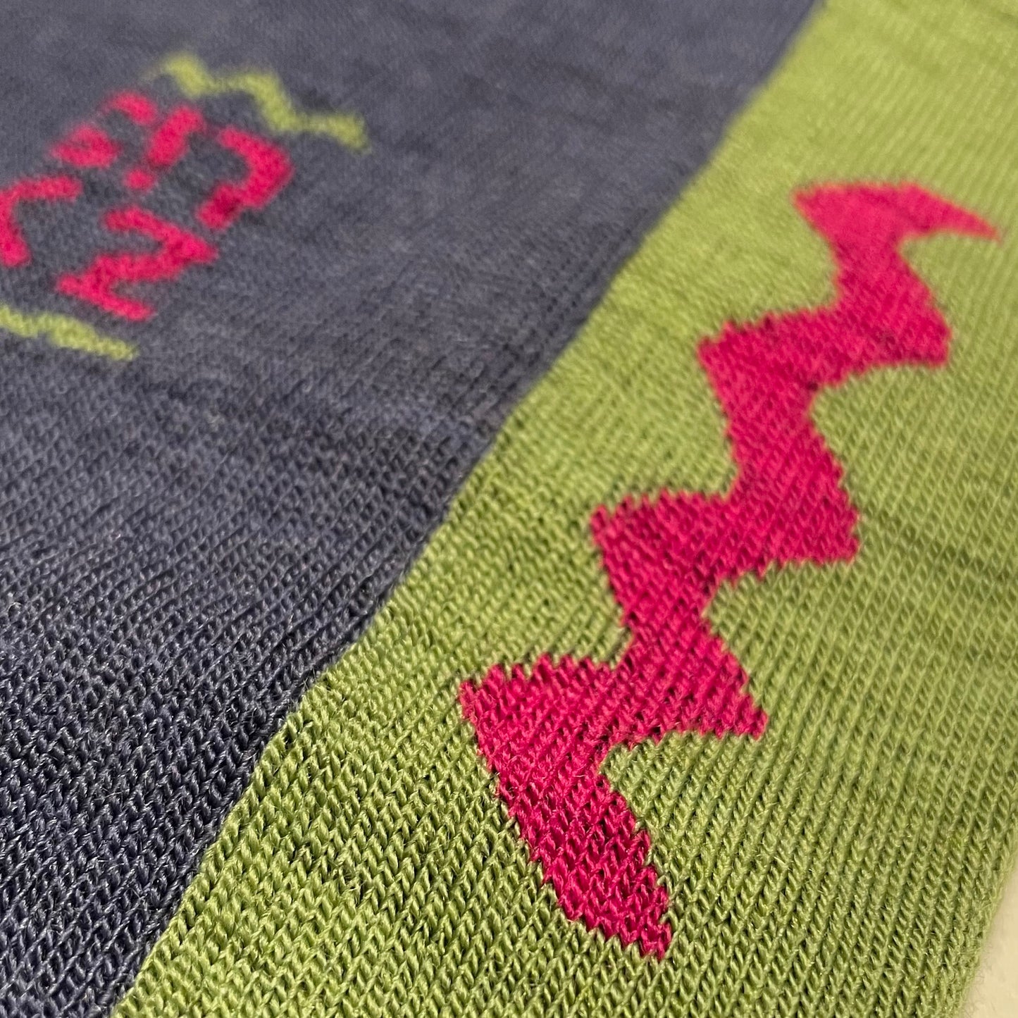 ZiGZAG | Merino | Blau - ZYCLiSM Hamburg