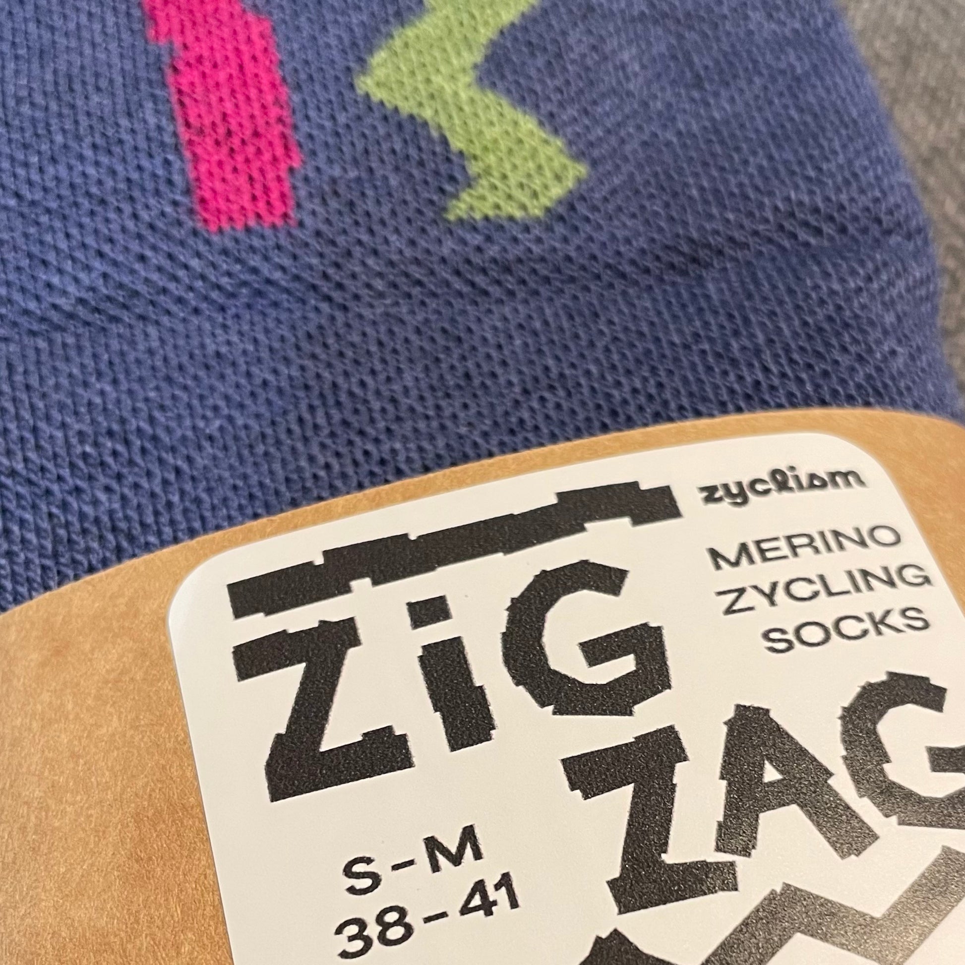 ZiGZAG | Merino | Blau - ZYCLiSM Hamburg