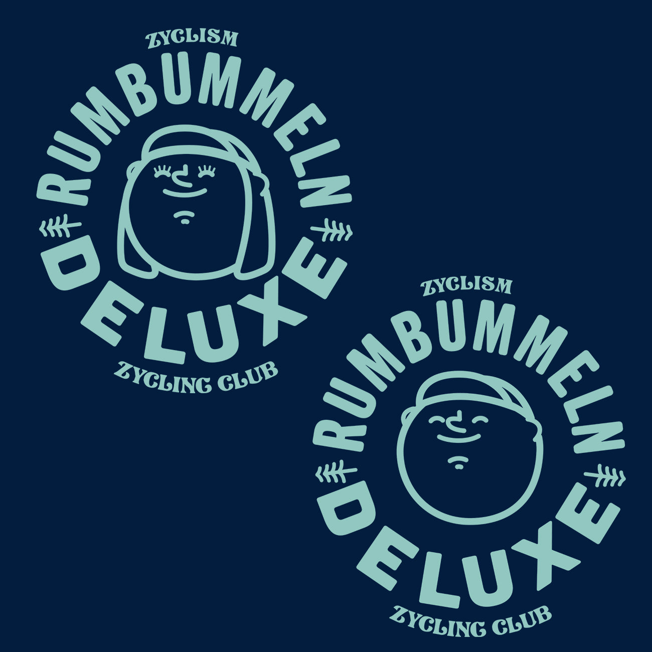 Zweater | Rumbummeln Deluxe | blau (Kopie) - ZYCLiSM Hamburg