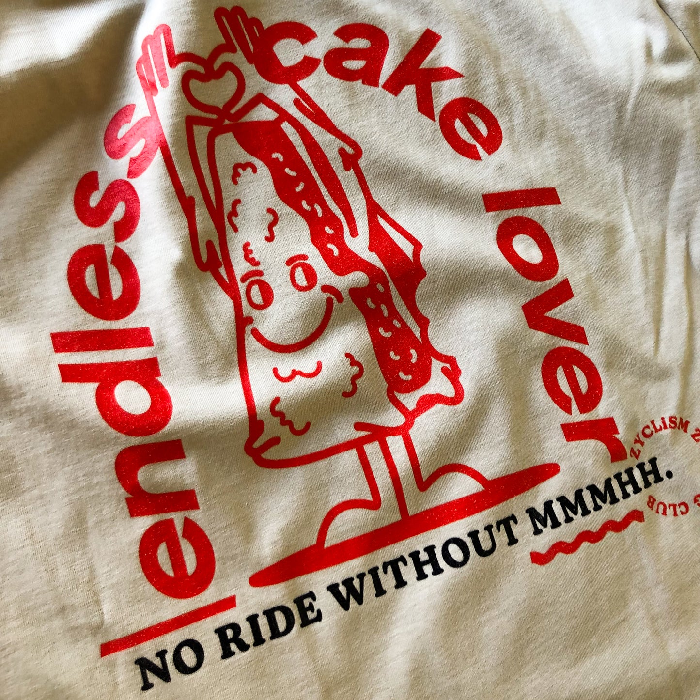 T-Shirt | Endless cake lover 2.0 | Grau - ZYCLiSM Hamburg