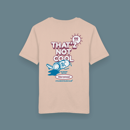 T-Shirt | Ride hydrated | Peche - ZYCLiSM Hamburg